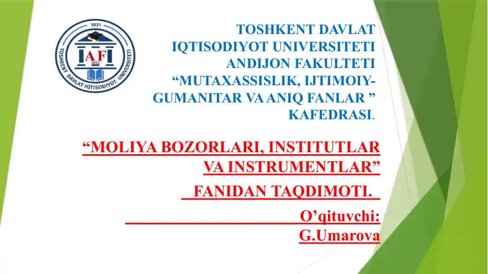 Hosilaviy qimmatliqog'ozlar bozori