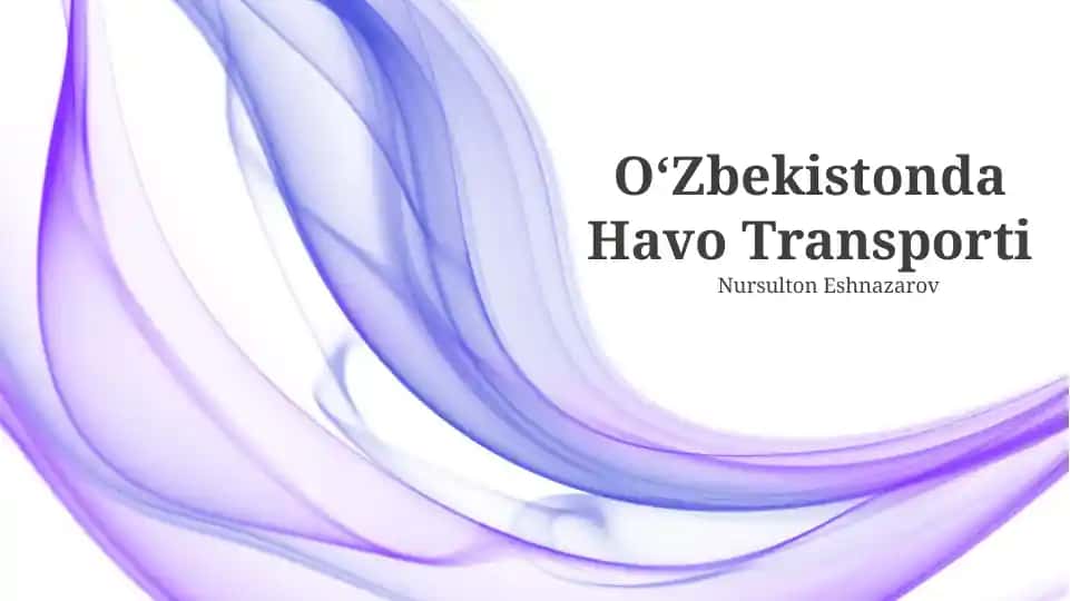 O'zbekiston aviatsiya tarixi