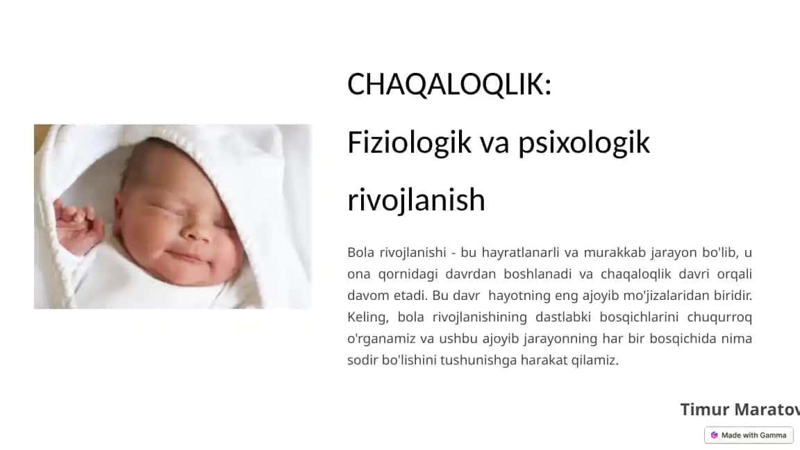 Chaqaloqlik