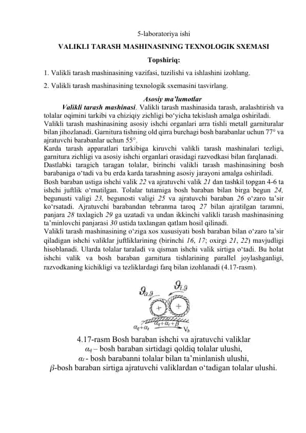Valikli tarash mashinasi