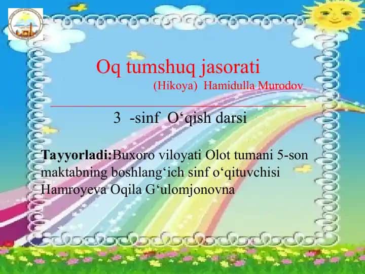 Oq tumshuq jasorati