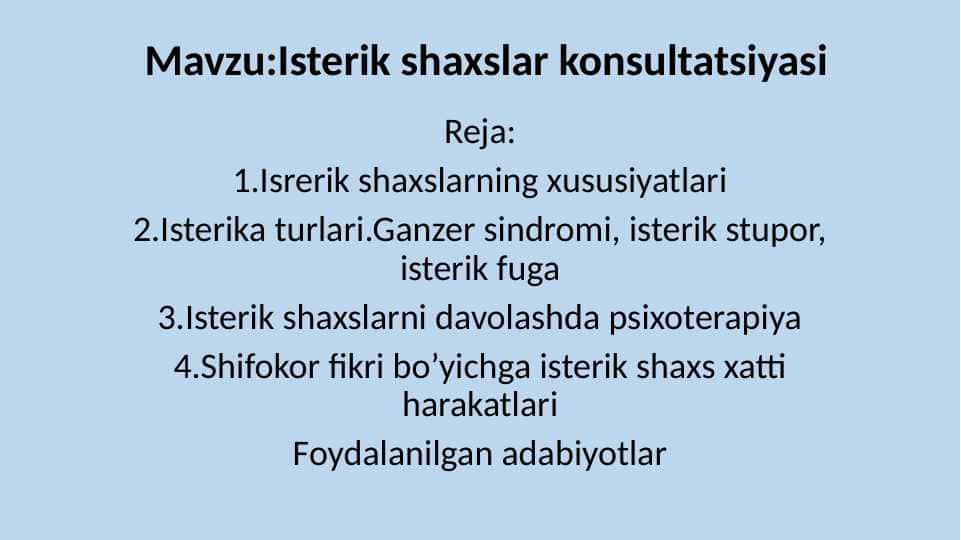 Isterik shaxslar konsultatsiyasi.pptx