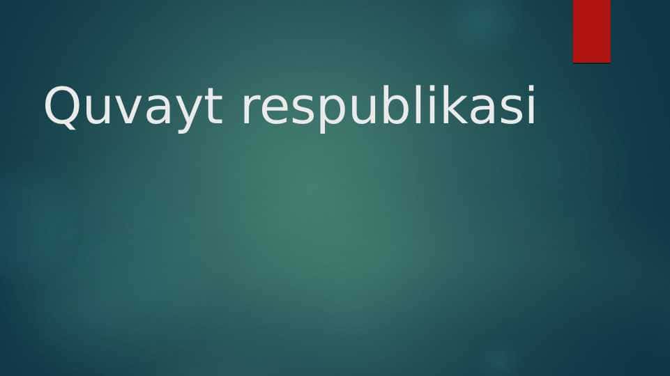 Quvayt statistikasi