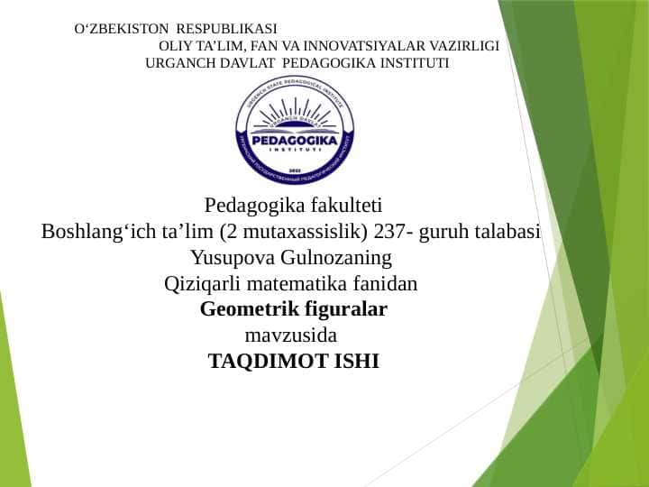Geometrik figuralar