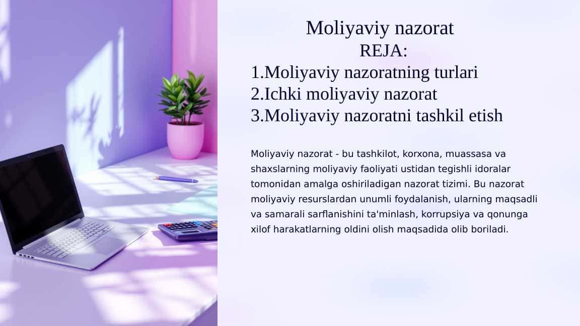 Moliyaviy nazorat