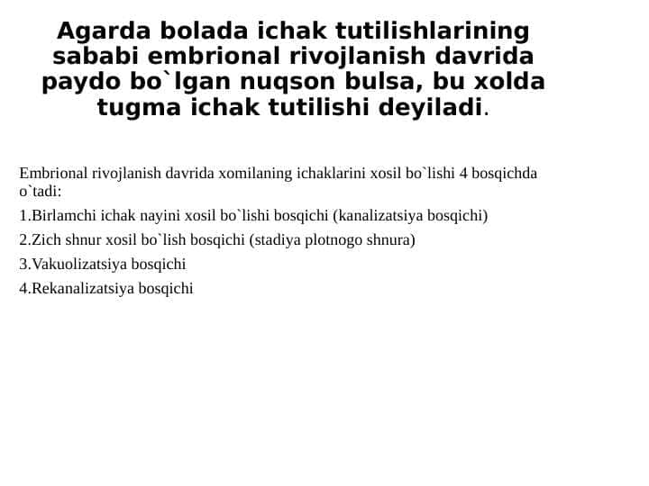 Yuqori va pastki ichaklar ppt