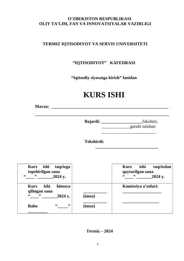 Davlat byudjetining mohiyati va ahamiyati