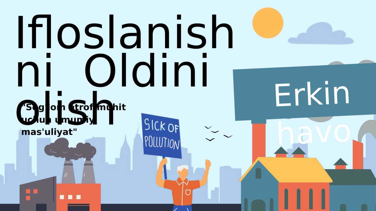 Ifloslanishni Oldini olish