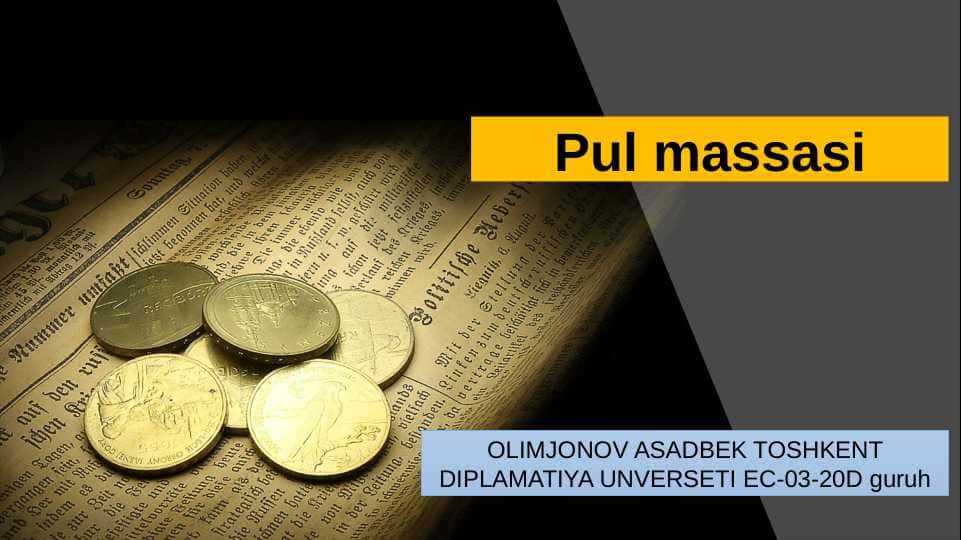 Pul massasi