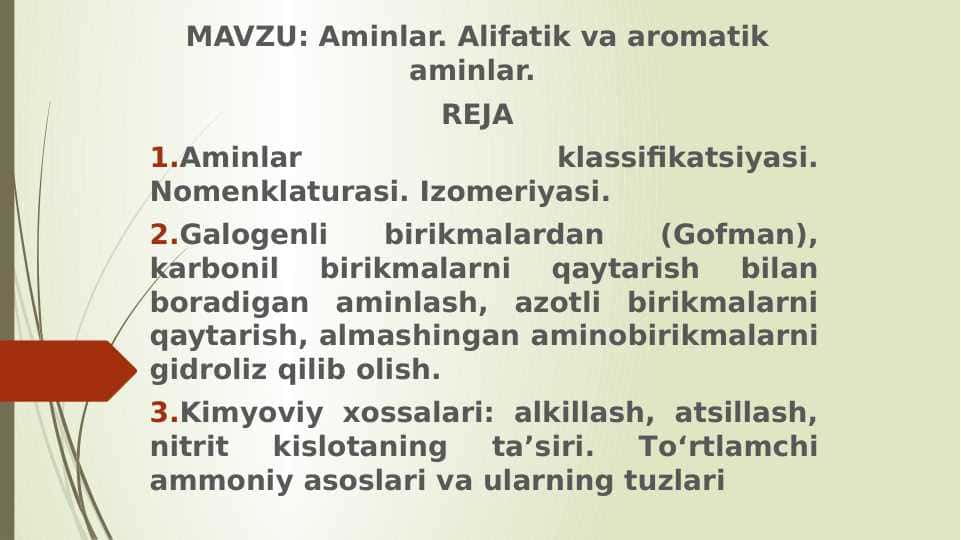 Aminlar