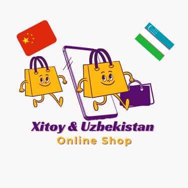 Xitoy Uzbekistan onlayin shopping uchun logotip
