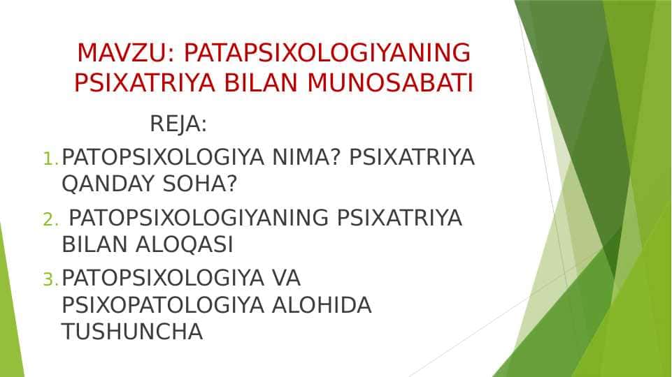 PATAPSIXOLOGIYANING PSIXATRIYA BILAN MUNOSABATI 20.pptx