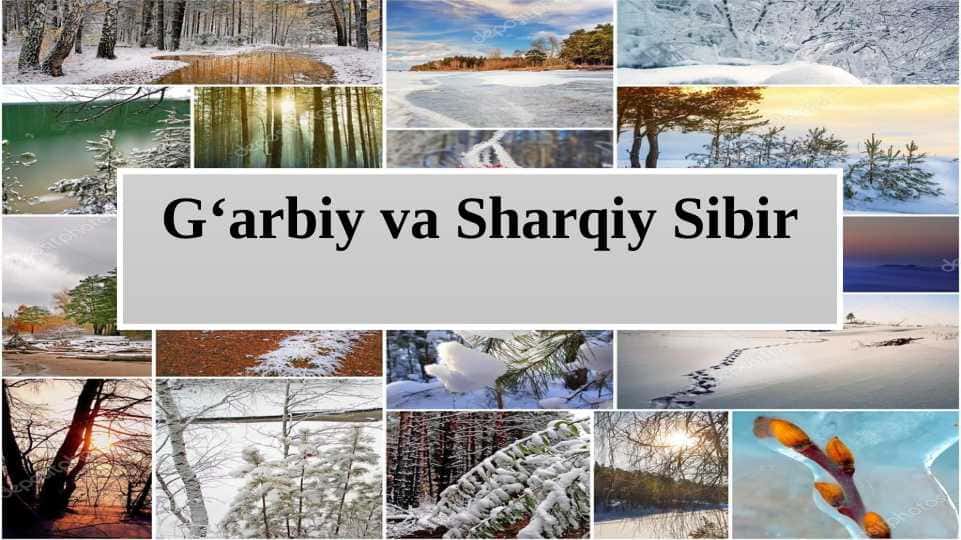 G‘arbiy va Sharqiy Sibir