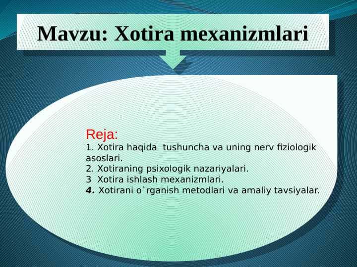 Xotira mexanizmlari