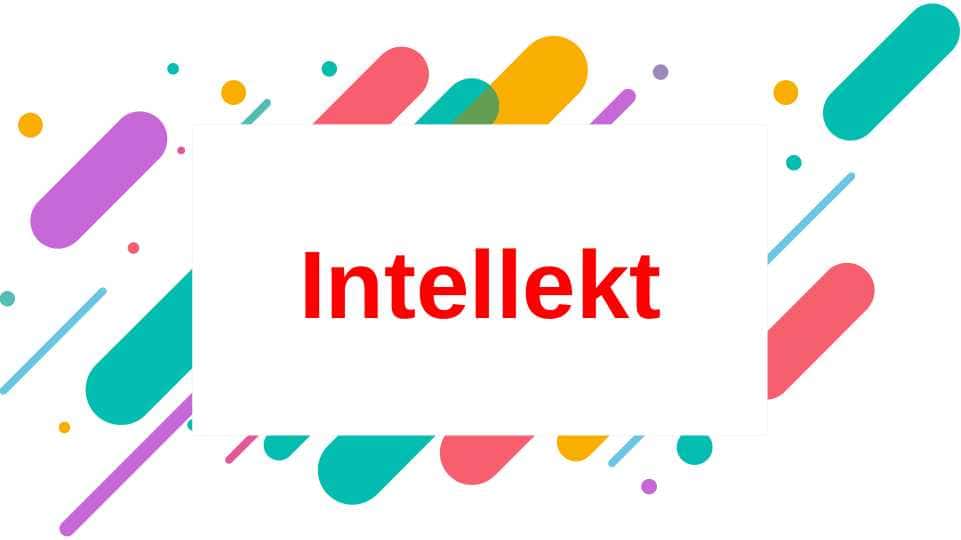 Intellekt tushunchasi haqida umumiy ma`lumotlar
