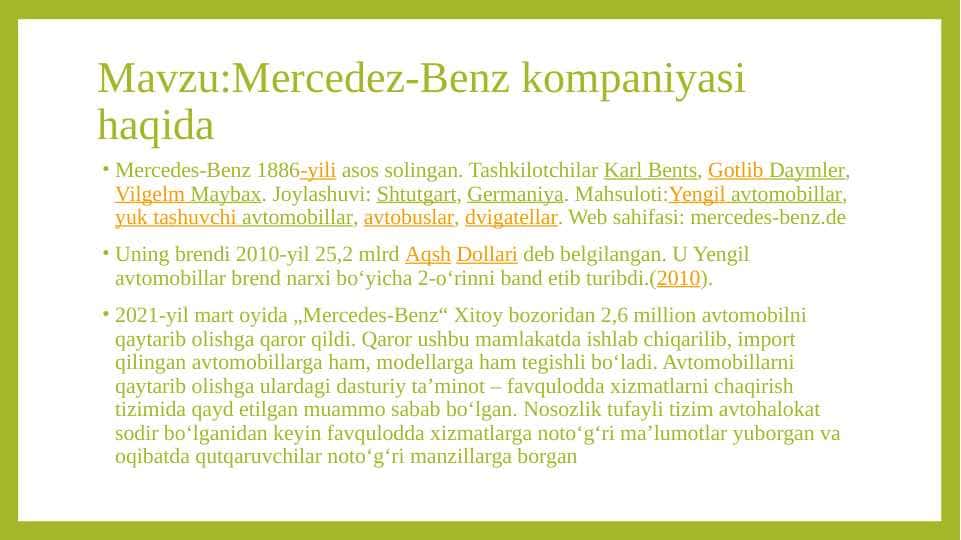 Mersedes