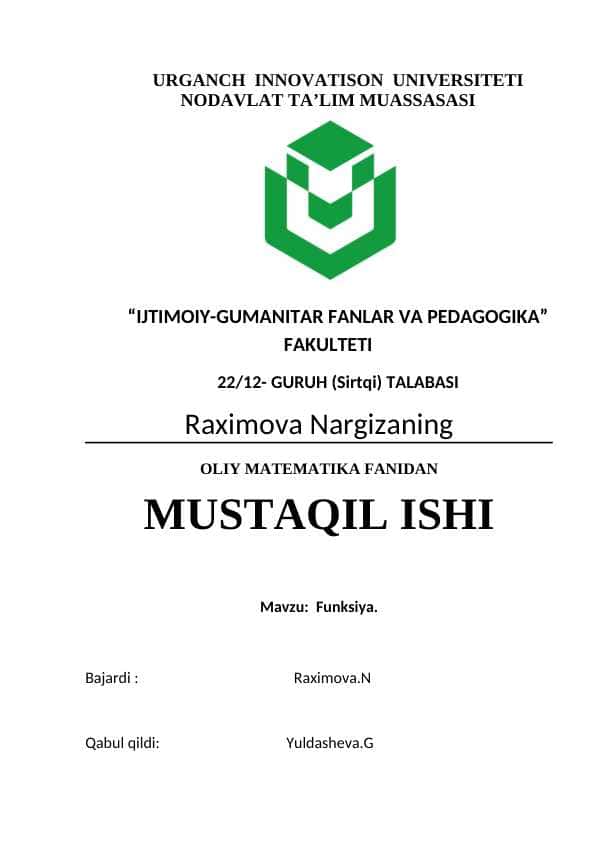 Funksiya