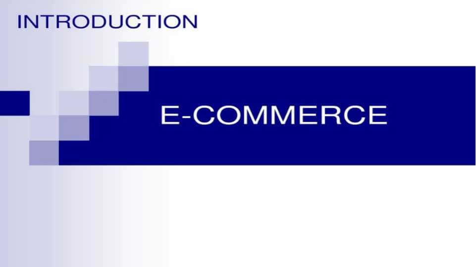 e-commerce