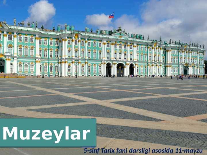 Muzey ... 5- sinf.