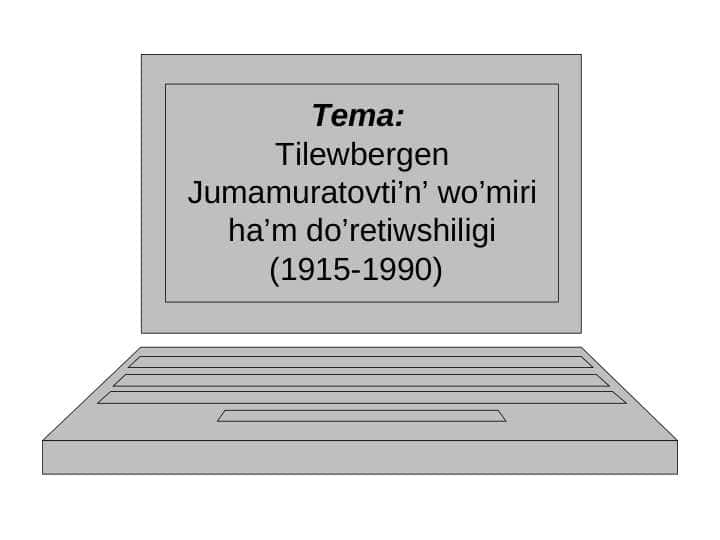 taqdimot Alisher Navoiy