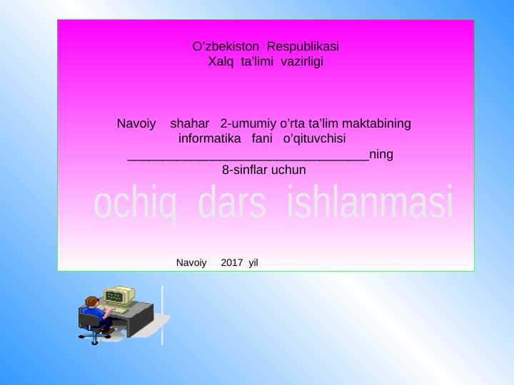 Matematik formulalar bilan ishlash