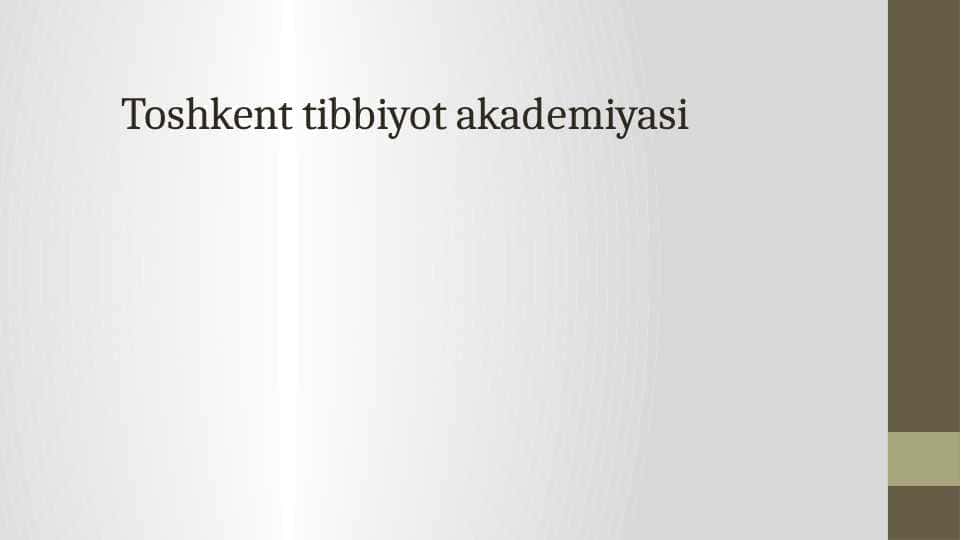 Ultra tovush tekshiruvi.UTT