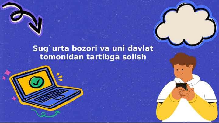 Sug`urta bozori va uni davlat tomonidan tartibga solish