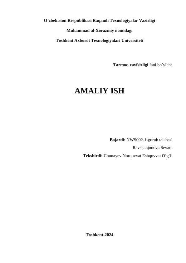 VTP PROTOKOLI SOZLASH