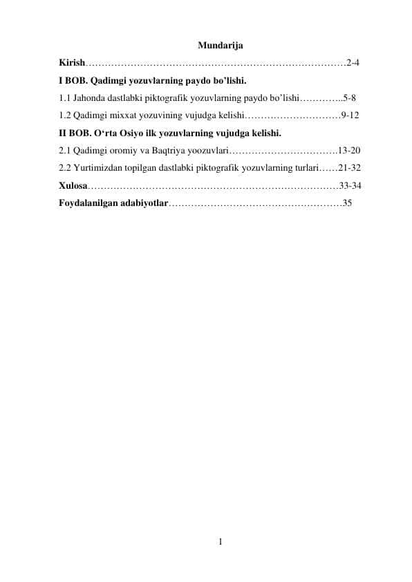 Yozuvning paydo bolishi