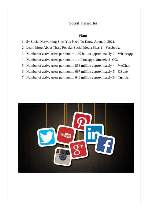Social networks