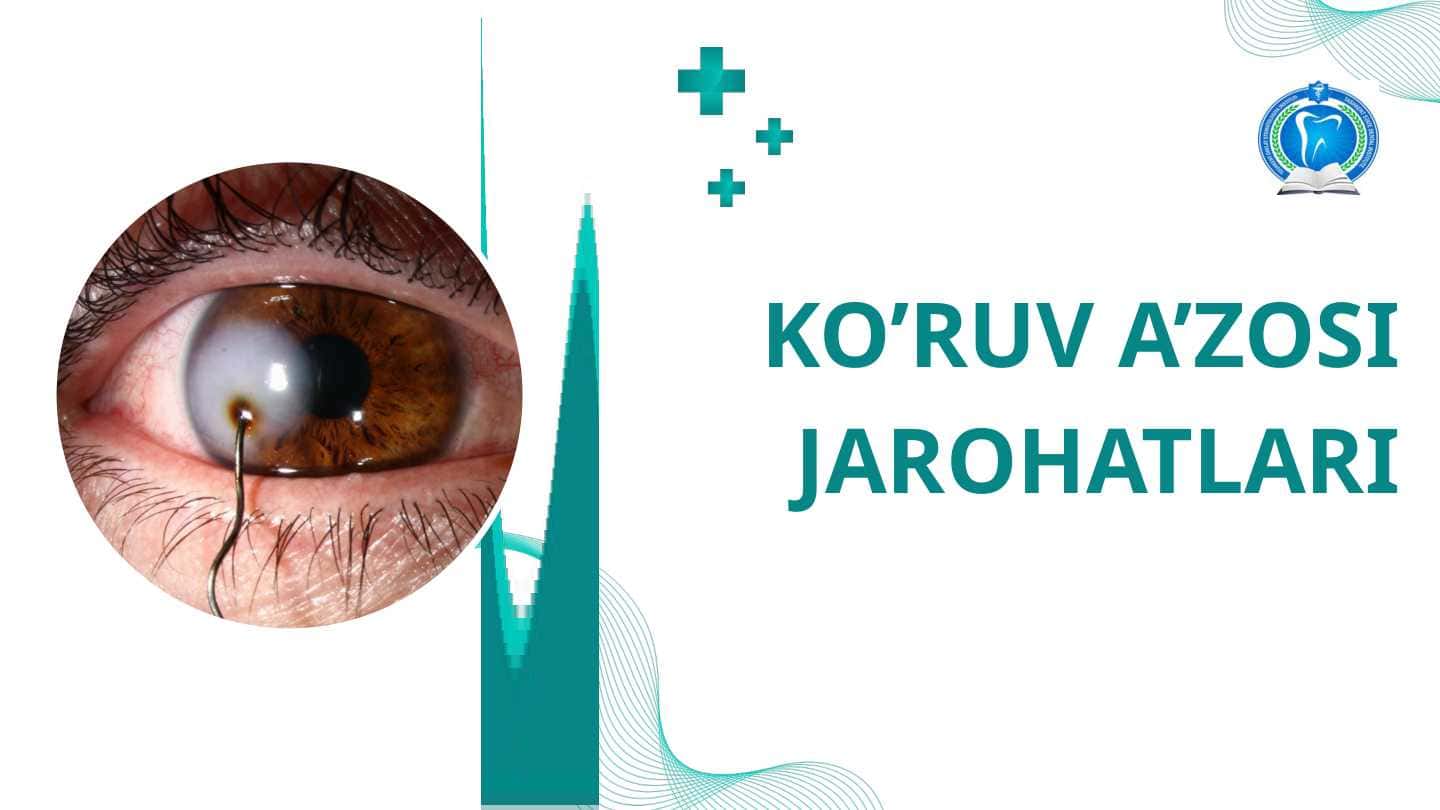 Ko'ruv a'zosi jarohatlari