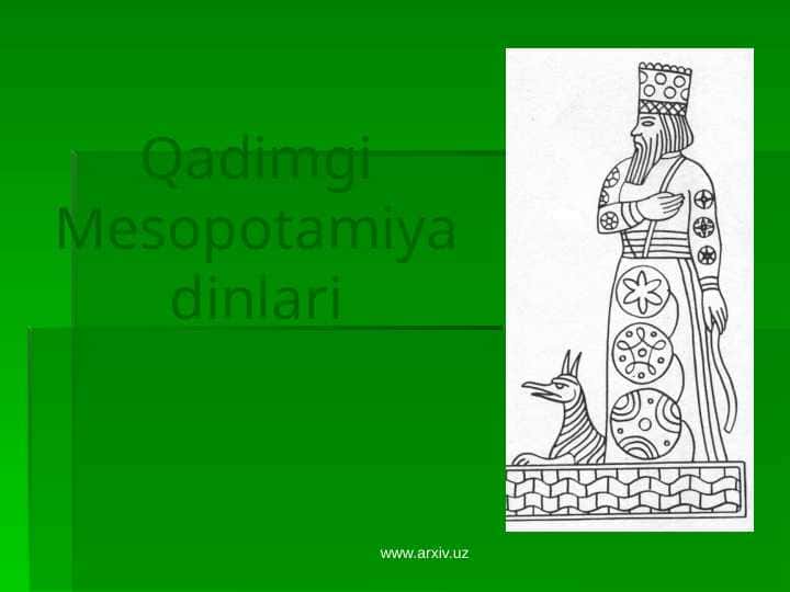 Qadimgi Mesopotamiya dinlari