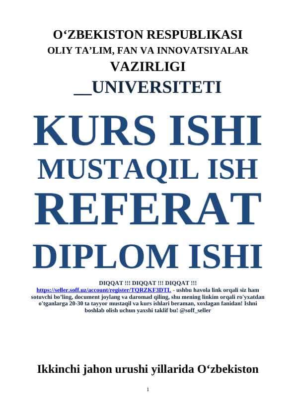 Ikkinchi jahon urushi yillarida Oʻzbekiston harbiylarining jangovor