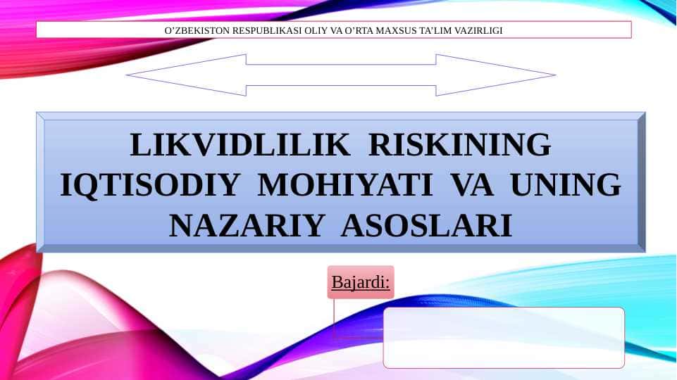 LIKVIDLILIK RISKI
