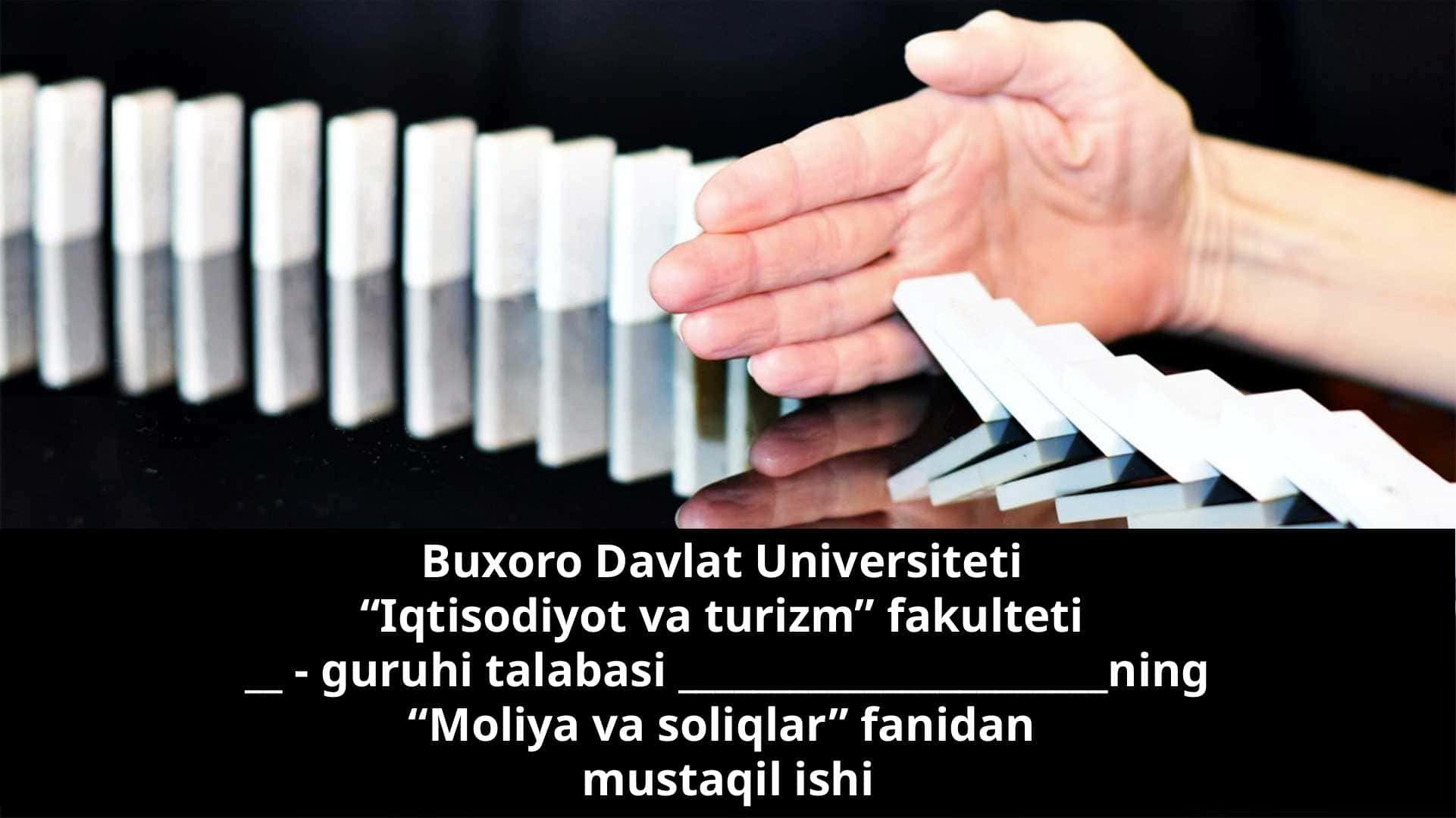Qozog’iston moliya va soliq tizimi