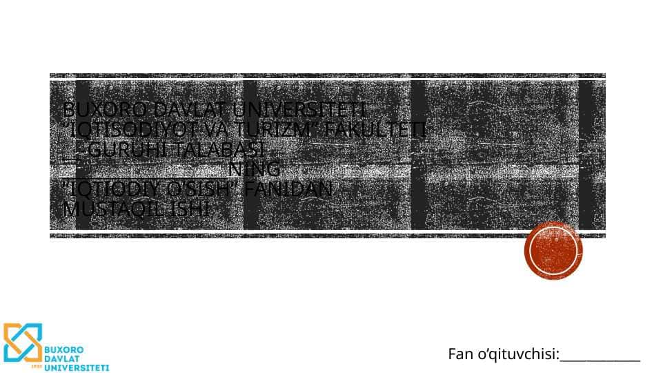Firmalar ishlab chiqarish jarayoni mahsulotlar va kapitalning iqtisodiy o’sishga ta’siri