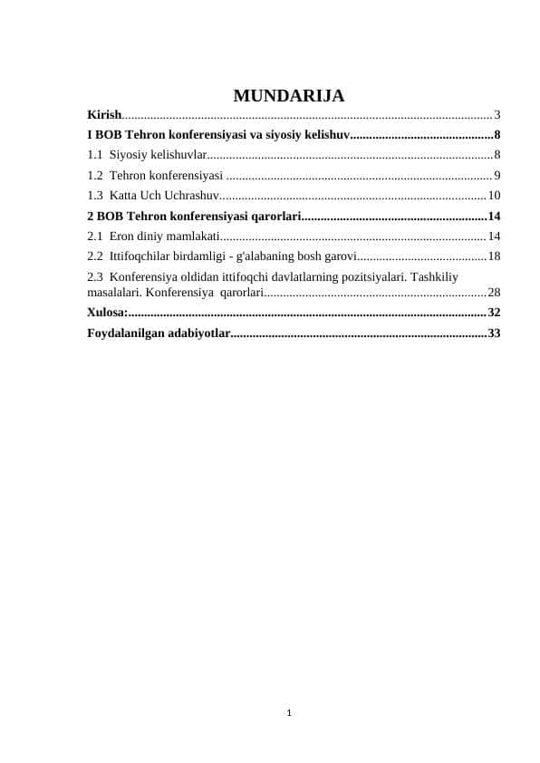 Tehron konferensiyasi va siyosiy kelishuv