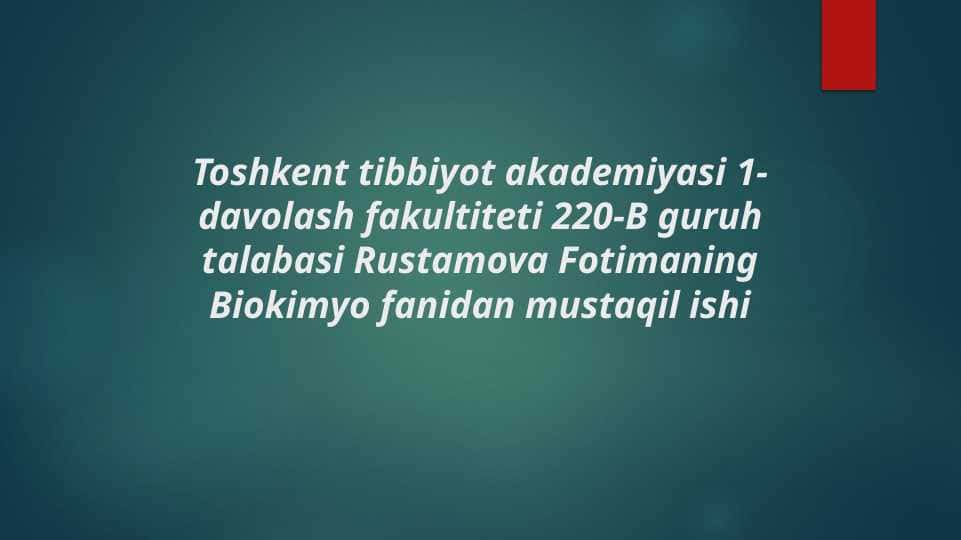 Oʻt qopi toshlari biokimyosi