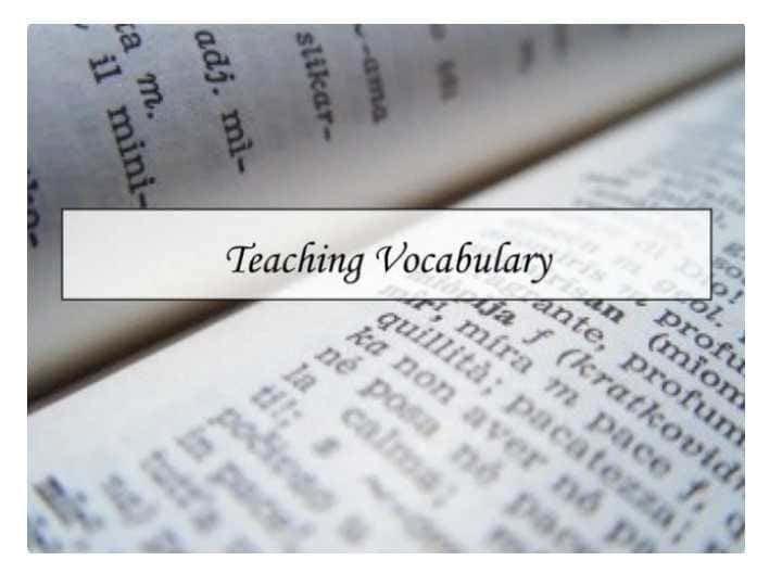 teaching vocabulary in context
