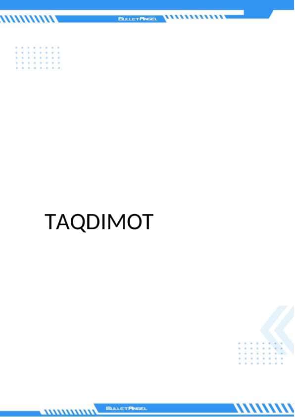 TAQDIMOT kiyimlarni modellashtirish usullari