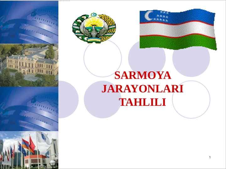 SARMOYA JARAYONLARI TAHLILI