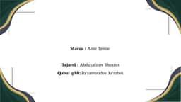 Amir Temur