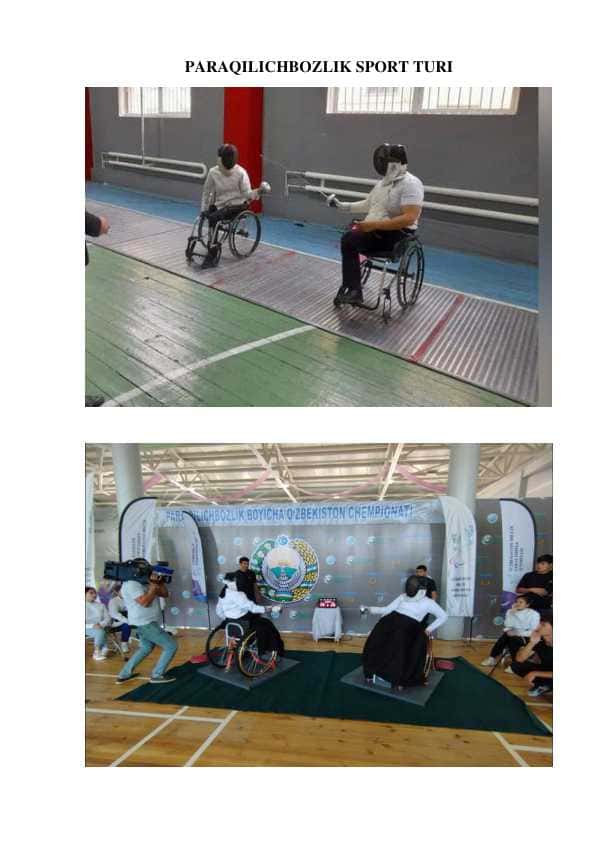 Para texnik sport turlari