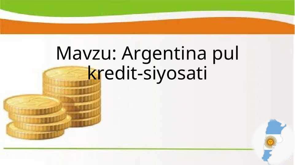 Argentina pul kredit-siyosati