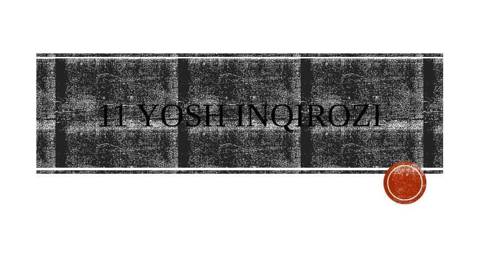 11 yosh inqirozi