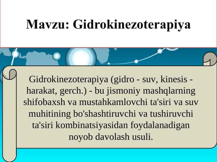 Gidrokinezoterapiya