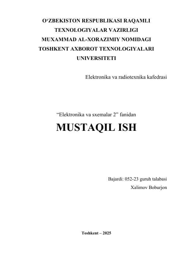 Integral mikrosxemalar