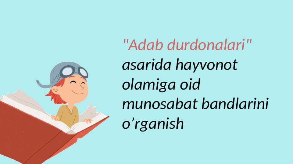 Adab durdonalari