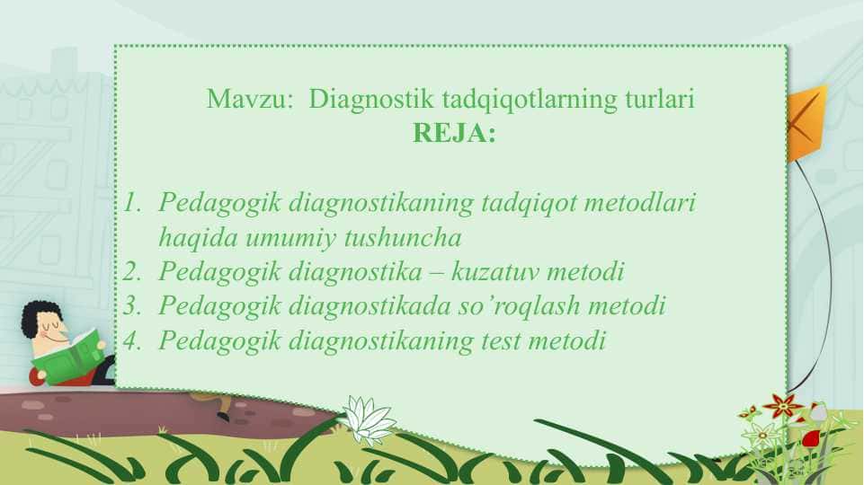 Diagnostik tadqiqotlarning turlari