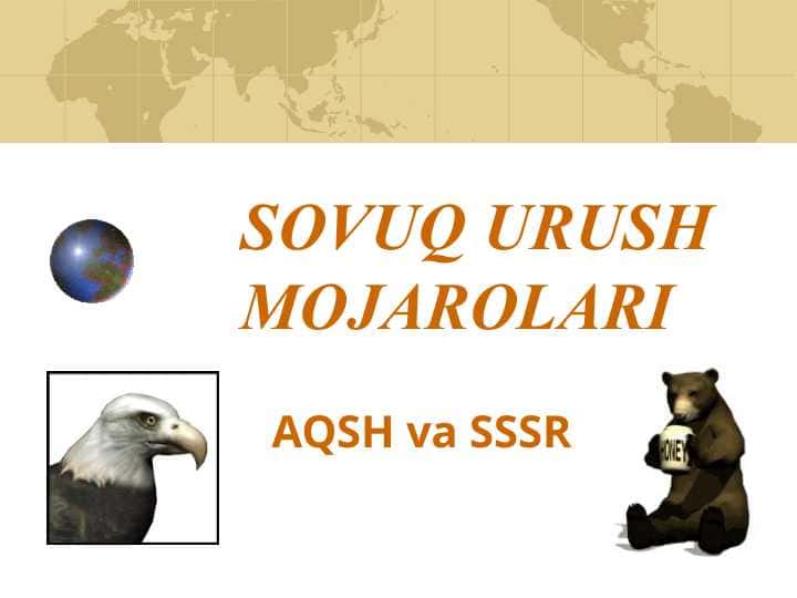 SOVUQ URUSH MOJAROLARI